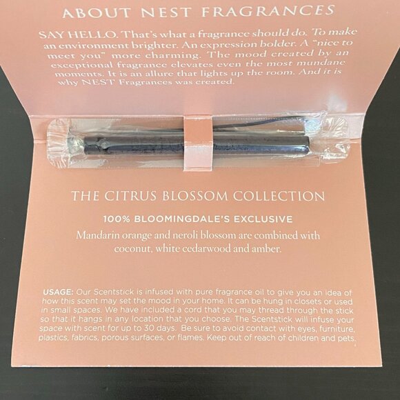 NEST Fragrances Citrus Blossom Scentstick - Picture 6 of 7